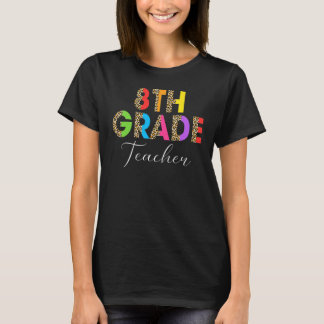 T-shirt Étudiant de 8e année Retour à l'école Appréciati