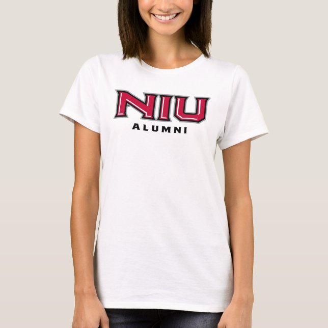 T-shirt Étudiant de la NIU (Devant)