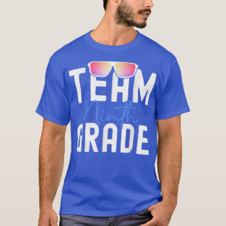 T-shirt Étudiant De L'Équipe De Neuvième Année De L'Équipe