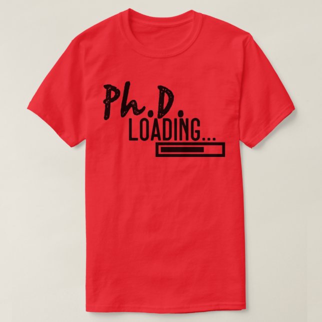 T-shirt Étudiant en doctorat 22 (Design devant)