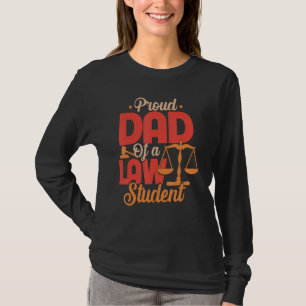 T-shirt Étudiant en droit père fier futurs avocats Papa
