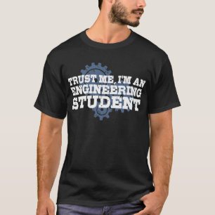 T-shirt Étudiant en génie