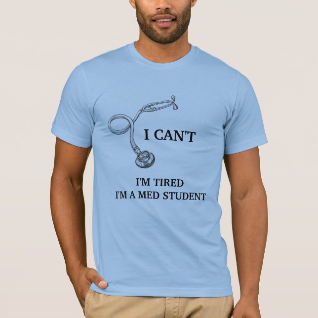 T-shirt étudiant en médecine (Devant)