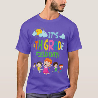 T-shirt Étudiant Senior C'est 4e année de terrain de jour 