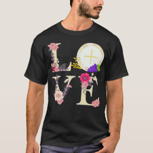T-shirt Eucharistie Hôte Catholique 1ère Sainte Communio