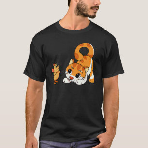 T-shirt Euh Ouah Chat Et Souris Chien 2