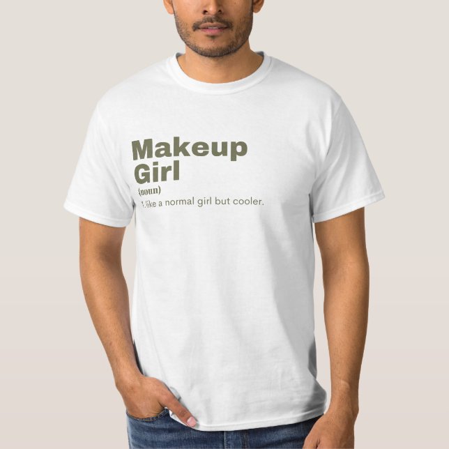 T-shirt eup Girl - Maquillage (Devant)