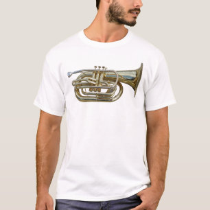 T-shirt Euphonie de laiton d'or