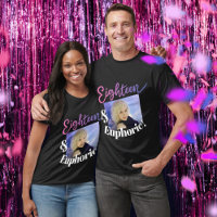 Euphorie 18ème anniversaire violet script dix-huit