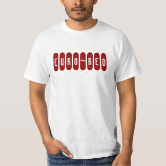 T-SHIRT EURO~RED