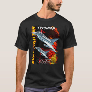 T-shirt Eurofighter Typhoon European Fighterjet