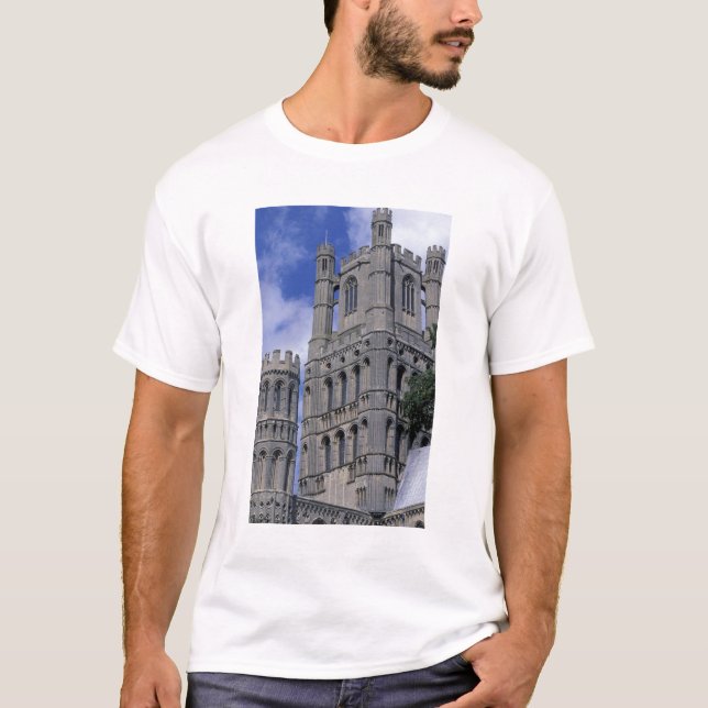 T-shirt Europe, Angleterre, Cambridgeshire, Ely. Mal (Devant)