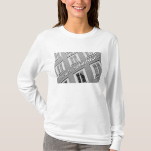 T-shirt Europe, Autriche, Salzbourg. Lieu de naissance de 