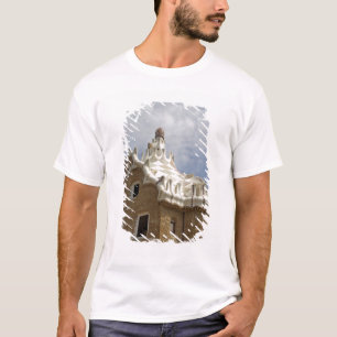 T-shirt Europe, Espagne, Catalogne, Barcelone. Park Guell,