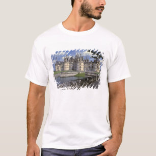 T-shirt Europe, France, Chambord. Château imposant