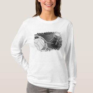 T-shirt Europe, France, Paris. Chaises, Jardin du 4
