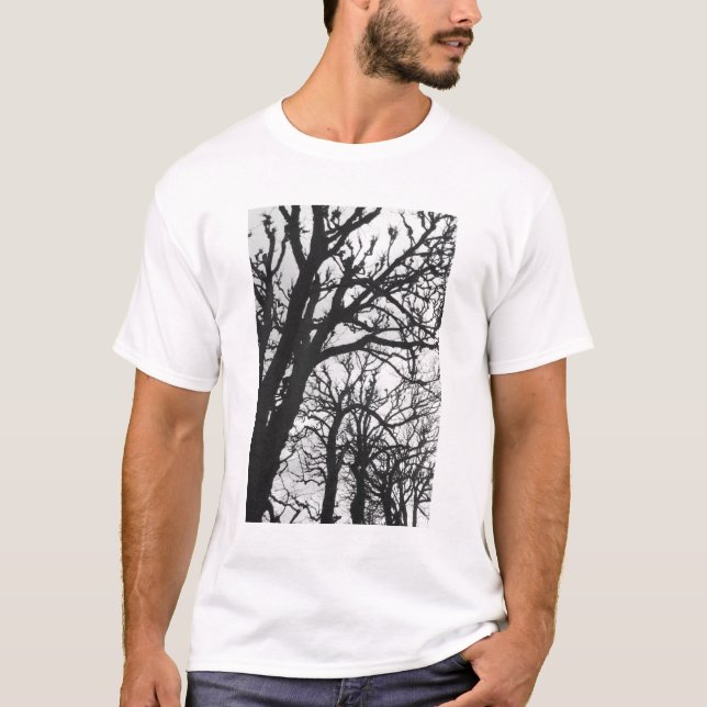 T-shirt Europe, France, Paris. Les arbres d'hiver, Marco (Devant)