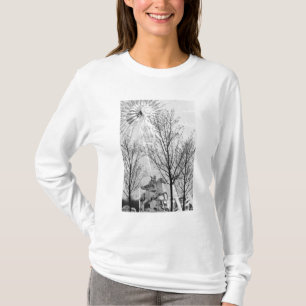 T-shirt Europe, France, Paris. Statue et grande roue,