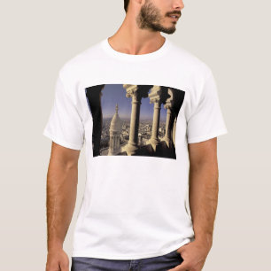T-shirt Europe, France, Paris, Vue de Paris à travers