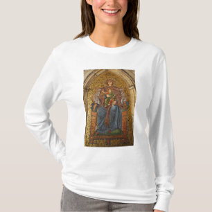 T-shirt Europe, Italie, Sicile, Taormine. Madone et enfant