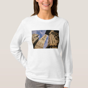 T-shirt Europe, Italie, Toscane, Florence. Piazza del 3