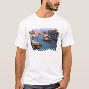 T-shirt Europe, Italie, Venise. Embarquement