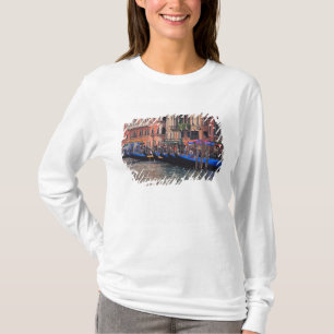 T-shirt Europe, Italie, Venise, gondoles dans le canal