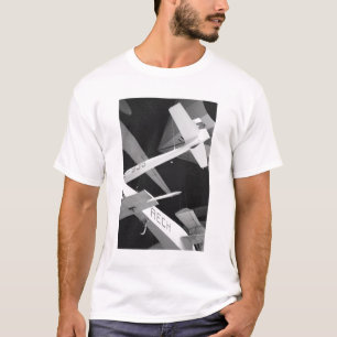 T-shirt Europe, Suisse, Lucerne. Aéroglisseur