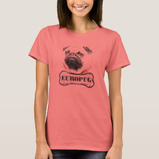 T-shirt Europug Brutal Face Ladies Ringer