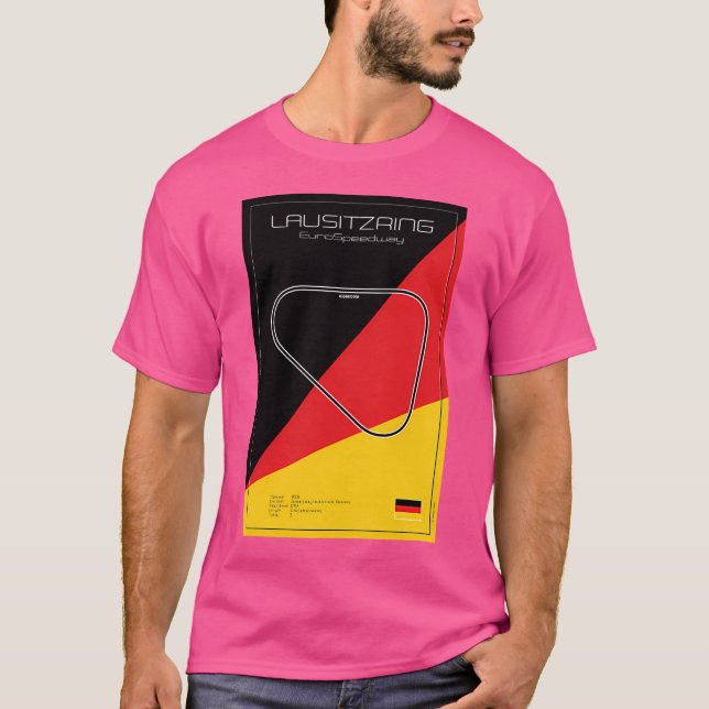 T-shirt Eurospeedway Lausitz (Devant)