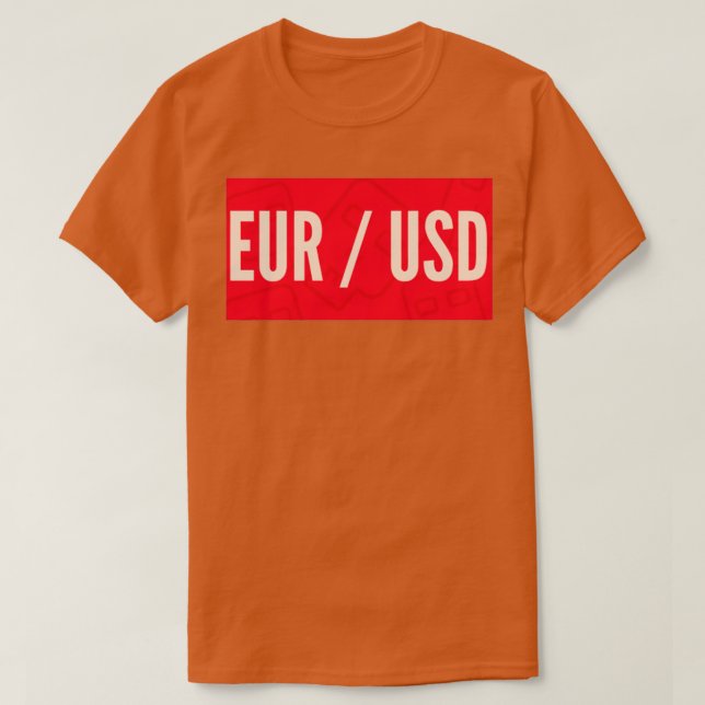 T-SHIRT EURUSD (Design devant)