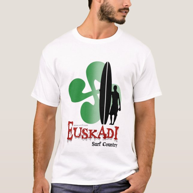 T-shirt euskadi surf logo (Devant)