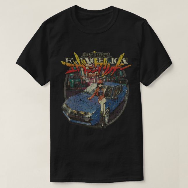 T-shirt Evangélion de la Genèse de Néon (3) (Design devant)