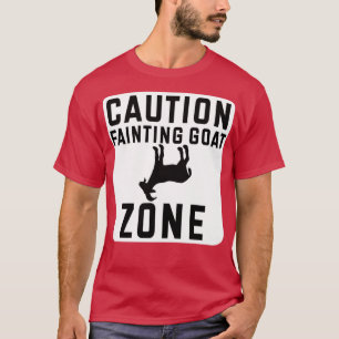 T-shirt Évangile Chèvre Attention Évangile Zone de chèvre 