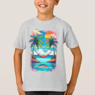 T-shirt Évasion de la brise tropicale