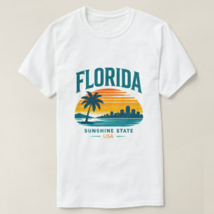 T-shirt Évasion d'été sans fin de Floride