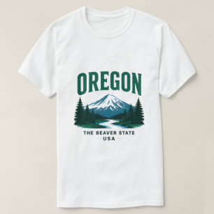 T-shirt Évasion sauvage de la côte pacifique de l'Oregon