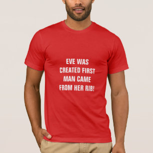 T-SHIRT EVE A ÉTÉ CRÉÉE EN PREMIER