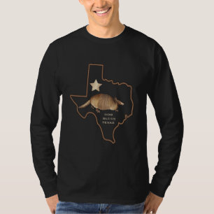 T-shirt Évènements mémorables solitaires de tatou d'ét