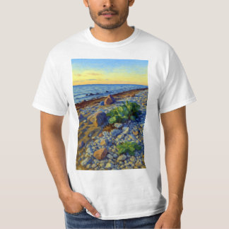 T-shirt Evening light on the coast of Vormsi