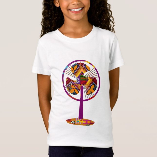 T-Shirt Éventail (Devant)