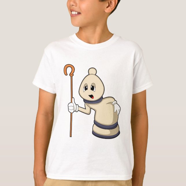 T-shirt Évêque aux échecs (Devant)