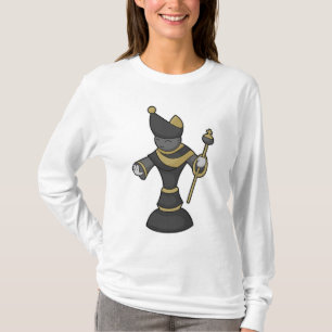 T-shirt Évêque Échecs Équipe Échecs