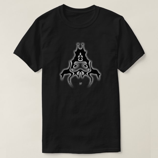 T-shirt Évêque vampire petit poisson (Design devant)