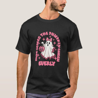 T-shirt Everly personnalisé Voici la Reine de la Citrouill