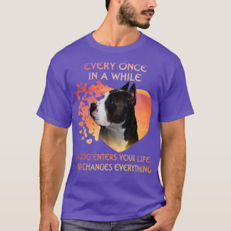 T-shirt Every Once In A While A Dog American Pit Bull Ente
