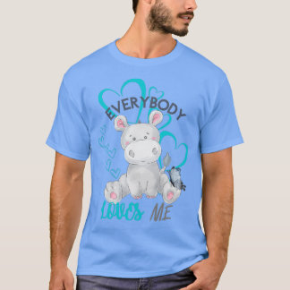T-shirt Everybody loves me cute collection 1