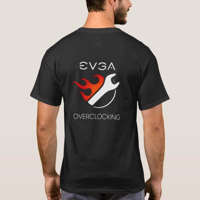 T-shirt EVGA Overclocking (Dos)