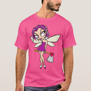 T-shirt Evil ax fairy