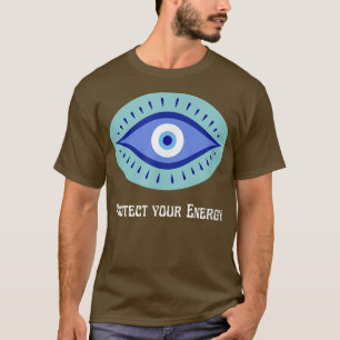 T-shirt Evil Eye Protège Votre Sorcière De Protection De L
